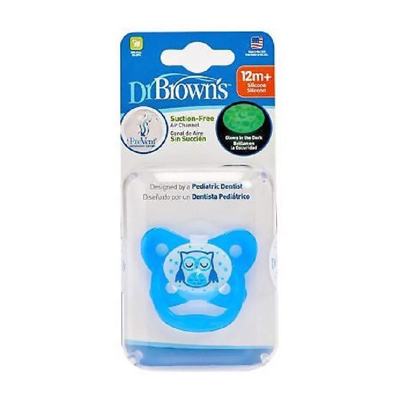 Ti giả Prevent silicone chỉnh nha cao cấp Dr Brown's