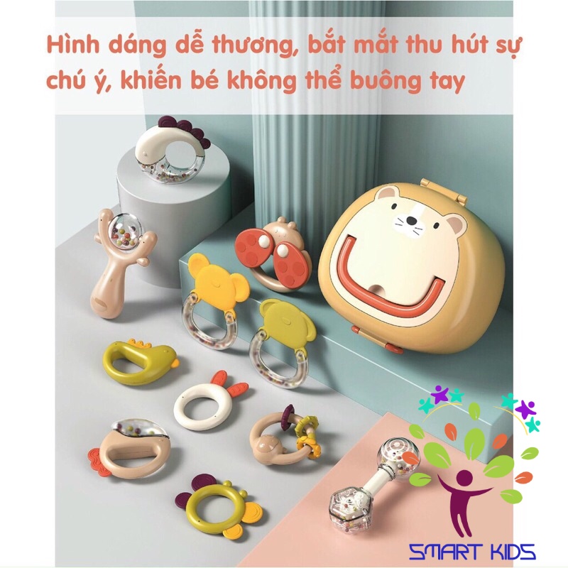 Set Xúc Xắc Chuột Pomo Cao Cấp Cho Bé PM-10110