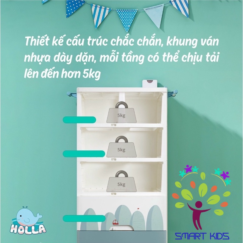 Tủ ngăn kéo 5 tầng Holla HL-09135