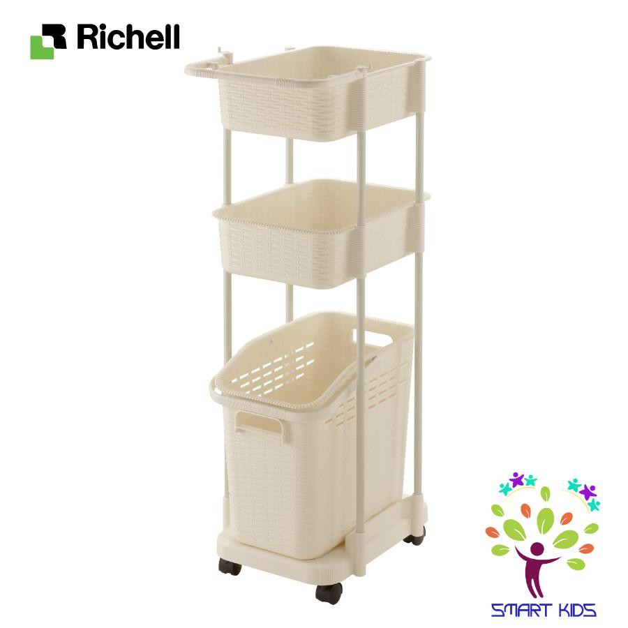 Xe để đồ giặt Richell 3 tầng G-105N