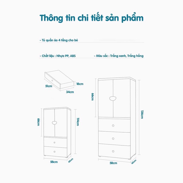 TỦ NHỰA KUB KUB-0901