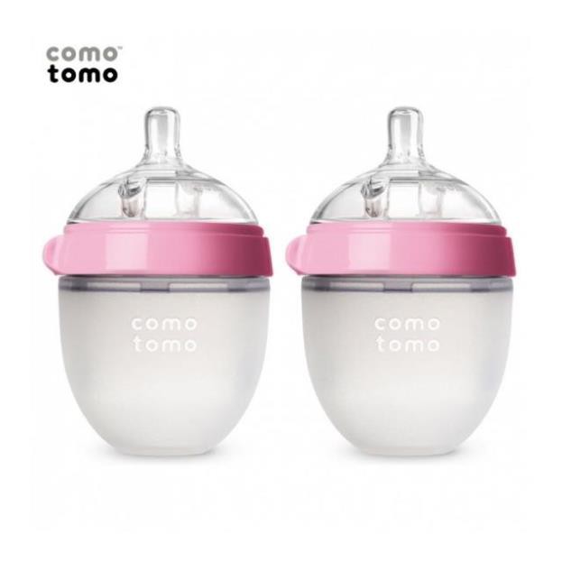 Bộ 2 bình sữa Comotomo chính hãng 150/250ml