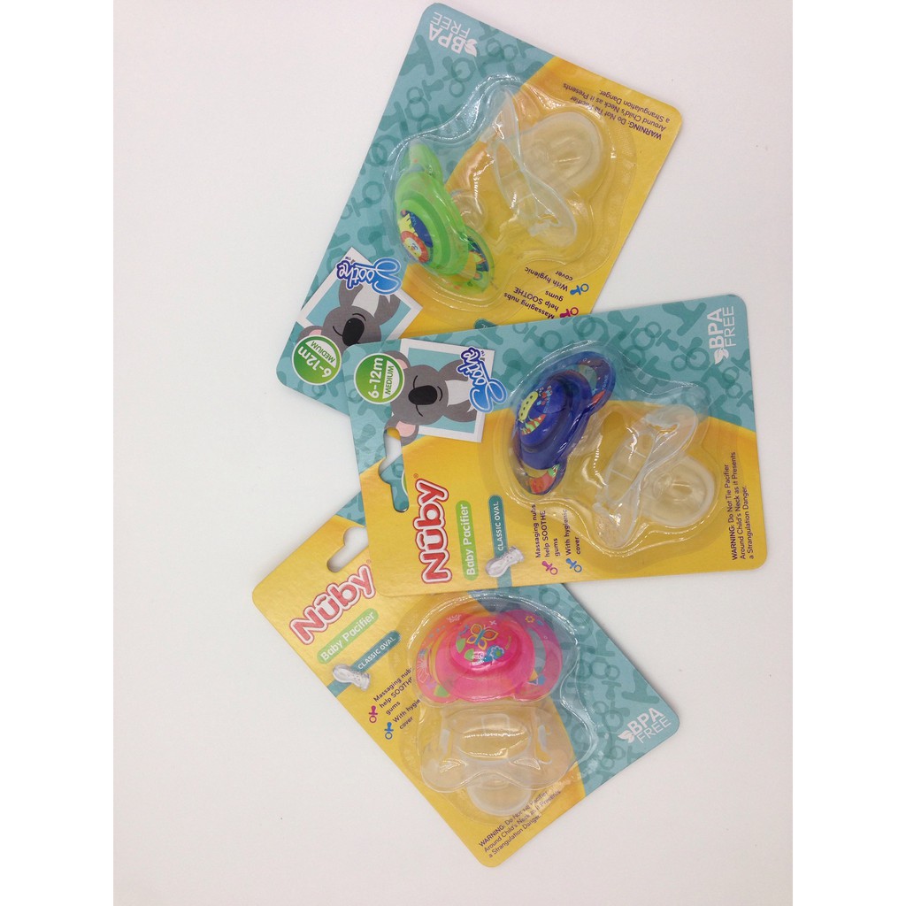 Ti giả Nuby chỉnh nha classic Ovan