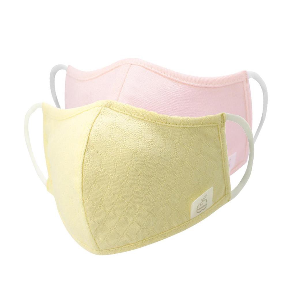Set 2 chiếc khẩu trang 4 lớp cho bé La pomme 6m-5y