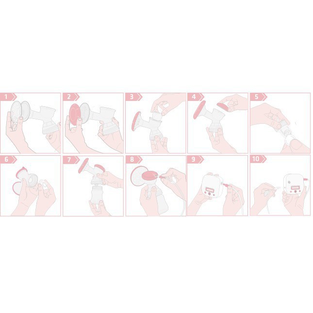 MÁY HÚT SỮA ĐIỆN ĐƠN - MELODY 4 - FB1029VN FATZ BABY