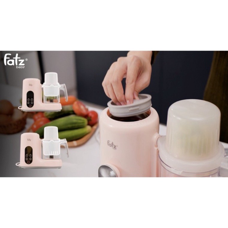 Máy Xay Hấp Thức Ăn Dặm Điện Tử Đa Năng AUTO 1 FATZ BABY FB9658MX