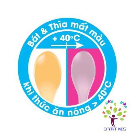 Bát & Thìa cảm ứng nhiệt kèm nắp Upass / UP5027Y