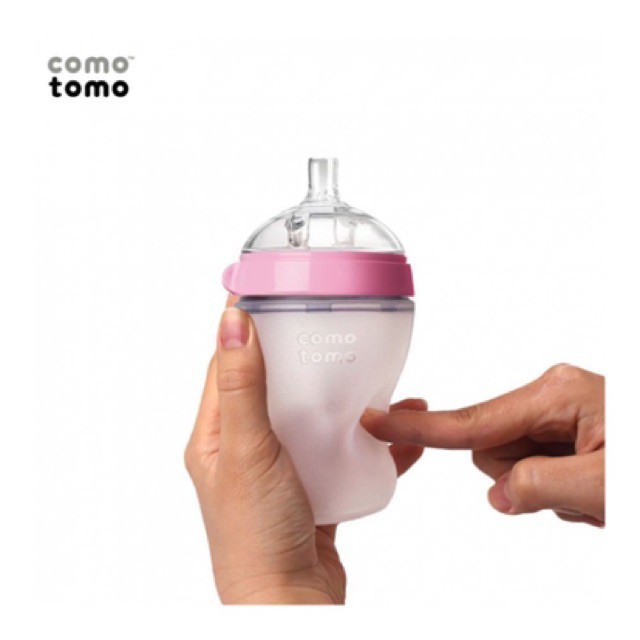Bộ 2 bình sữa Comotomo chính hãng 150/250ml