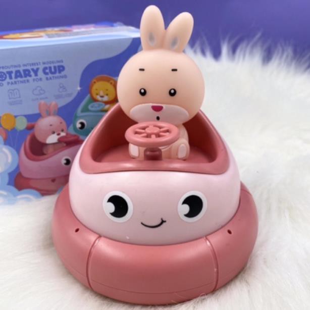 Đồ chơi tắm phi thuyền xoay tự động umoo chính hãng