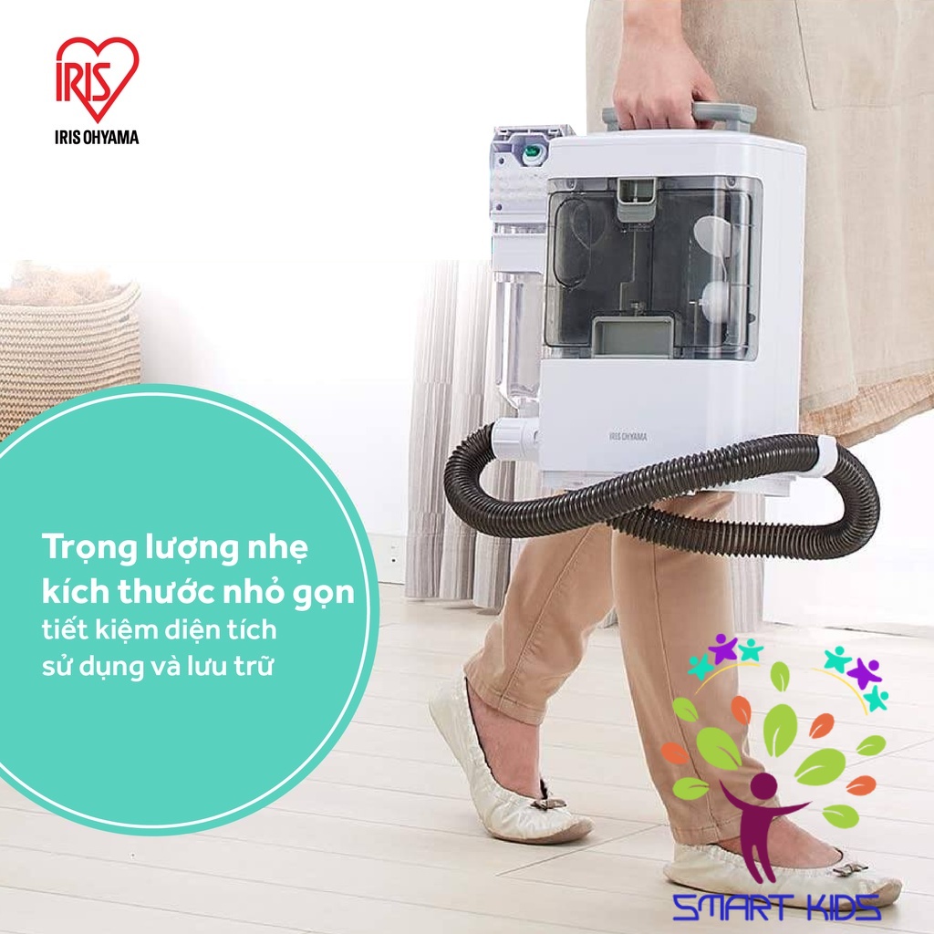 Máy phun hút giặt chăn đệm thảm sofa ghế ngồi ô tô Iris Ohyama RNS-300