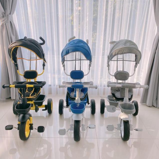 XE ĐẠP- XE ĐẨY ĐA CHỨC NĂNG UMOO CÓ MÁI CHE