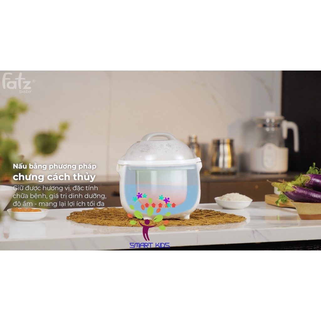 NỒI HẦM CÁCH THUỶ FATZ BABY 0.7L - STEW 1 - FB9107ZT