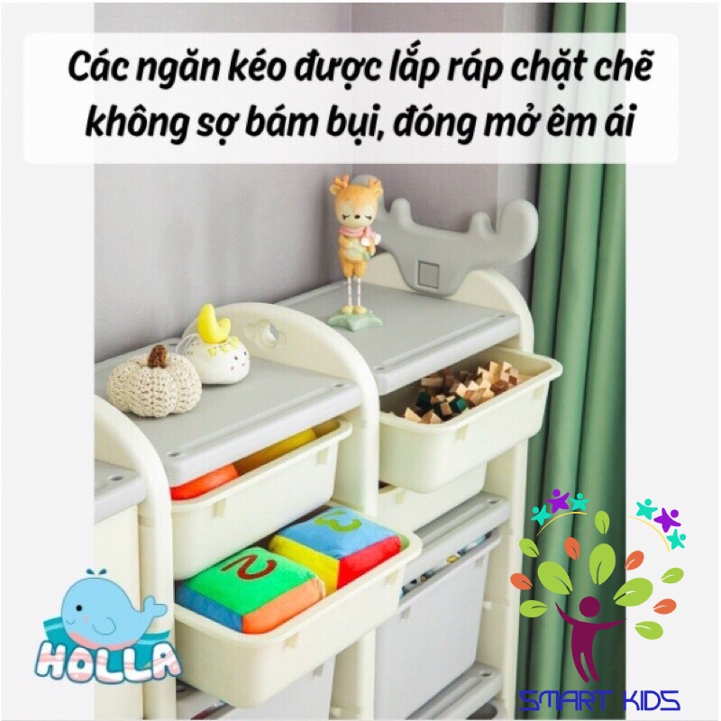 Tủ Đồ Chơi, Kệ Đồ Chơi Tuần Lộc Holla