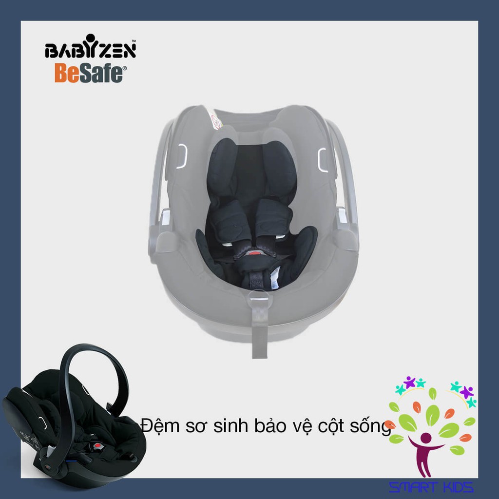 Ghế ngồi ô tô BABYZEN BeSafe iZi Go 3 in 1 i-Size Black