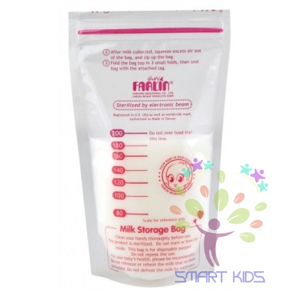 Túi trữ sữa không có BPA Farlin
