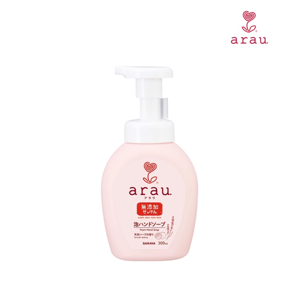 Xà phòng rửa tay thảo mộc arau. bình 300ml