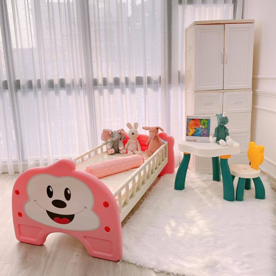 Giường nhựa Holla, giường nhựa cho bé ngủ HL-0907