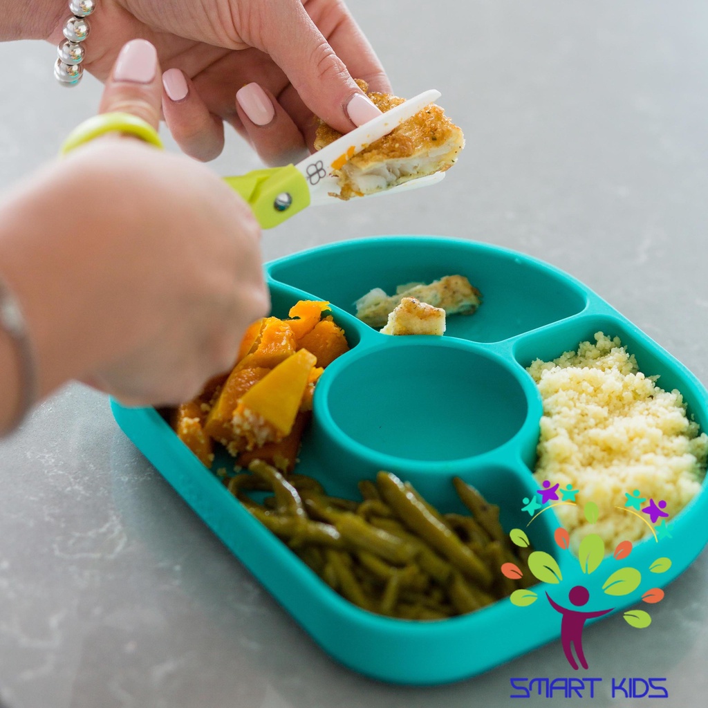 Kéo cắt thức ăn cho bé bbluv Kut (Lime)