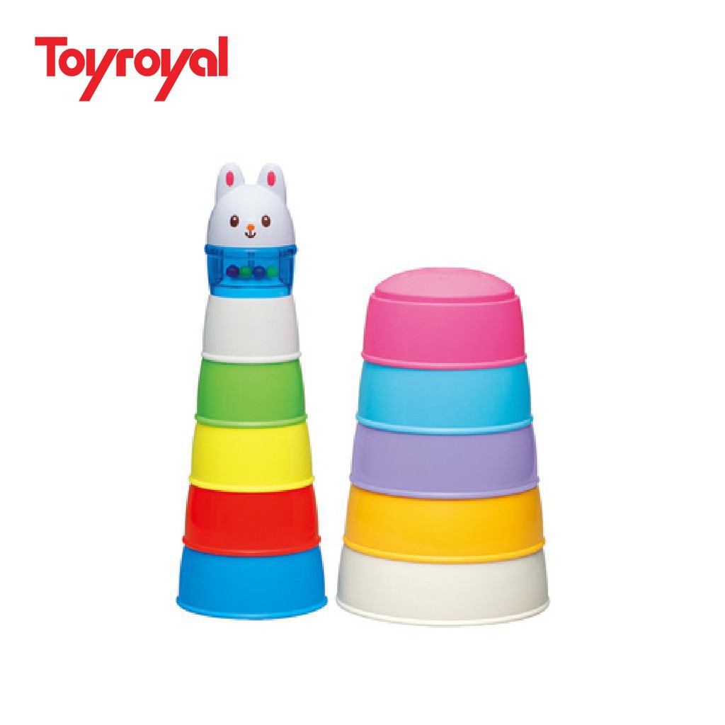 Bộ xếp tháp Thỏ con Toyroyal