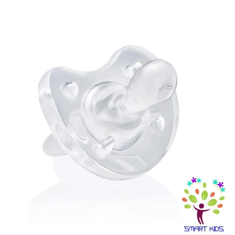 Ty ngậm silicon Physio Soft Trắng Chicco