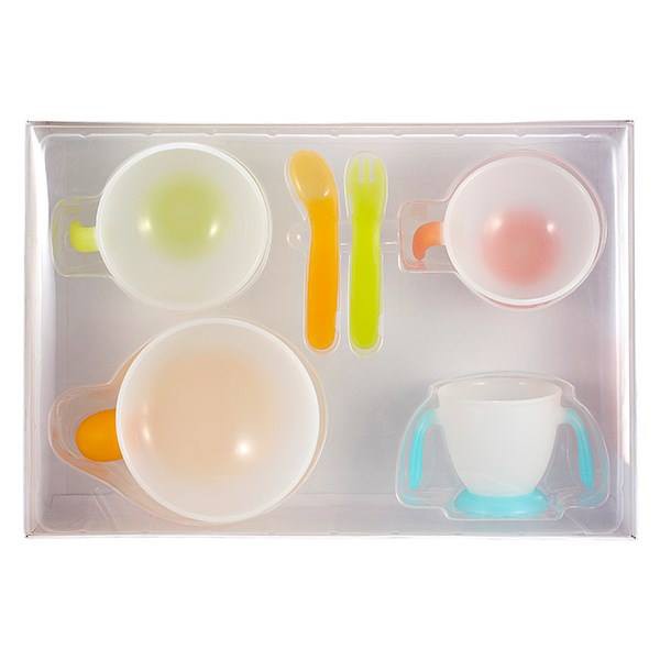 Bộ tập ăn dặm Bước 2 Combi Nhật Bản