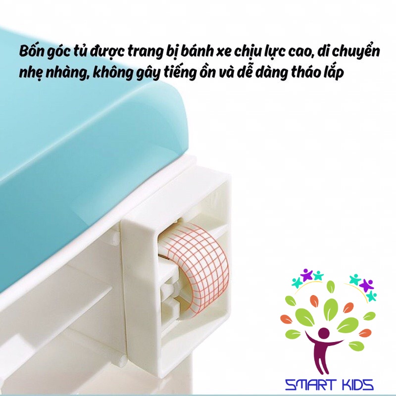 Tủ Nhựa Ngăn Kéo 5 Tầng Kub Mẫu Mới KB-0902