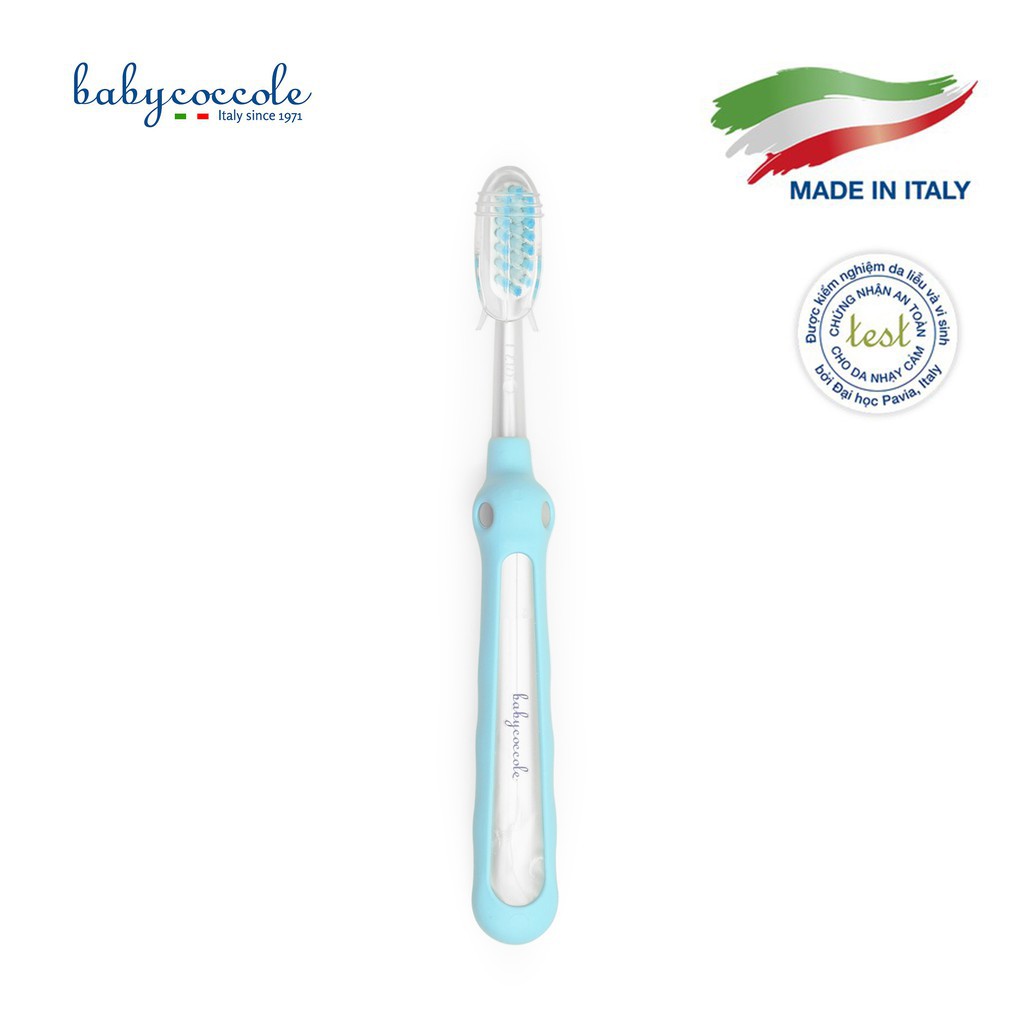 Bàn chải đánh răng BABYCOCCOLE cho bé từ 1-3 tuổi