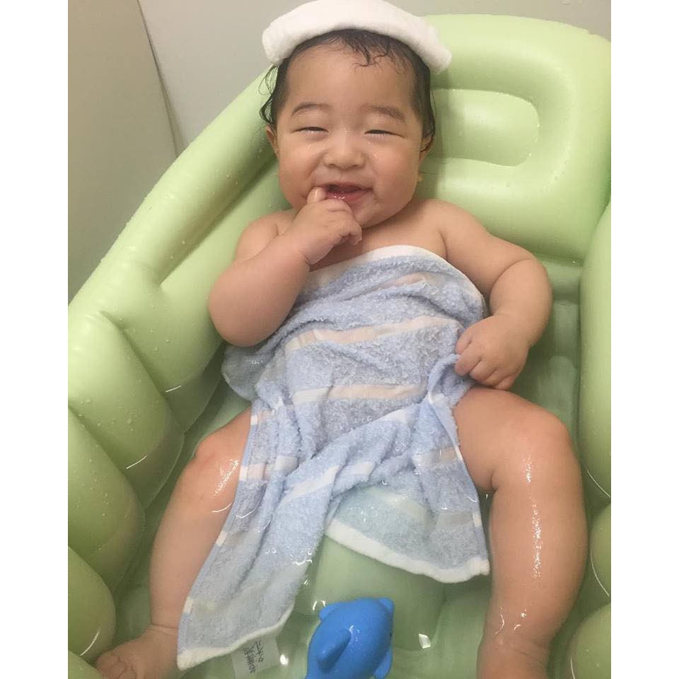 Chậu tắm phao Richell Nhật bản hàng chính hãng