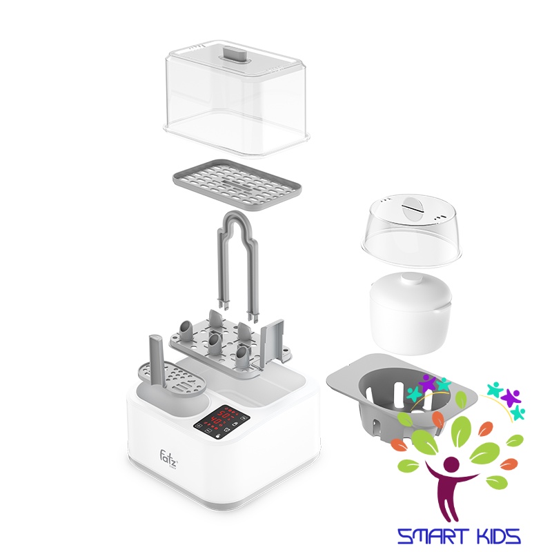 Máy Tiệt Trùng Sấy Khô Nấu Cháo Thông Minh Tích Hợp Máy Hâm Sữa Fatz Baby - Captain 2 - FB4315SL