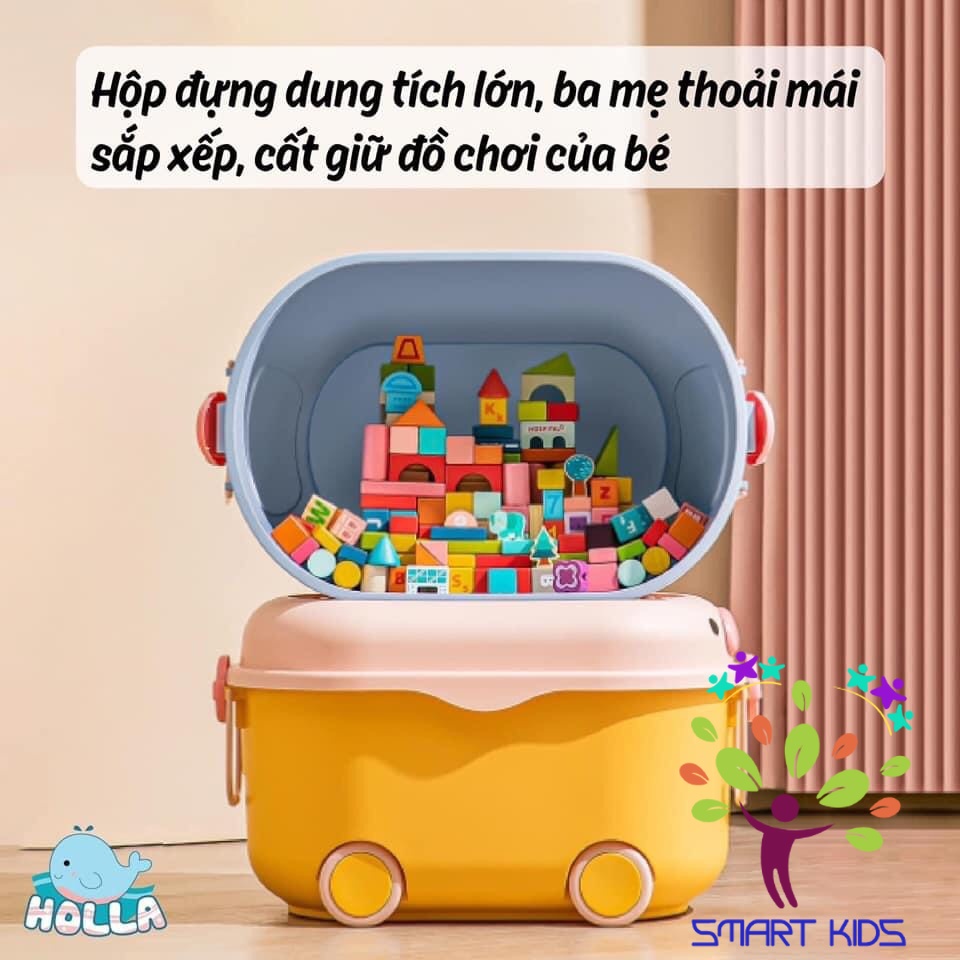 Hộp đựng đồ chơi hình heo Holla
