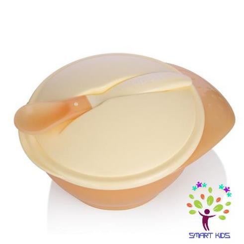 Bát & Thìa cảm ứng nhiệt kèm nắp Upass / UP5027Y