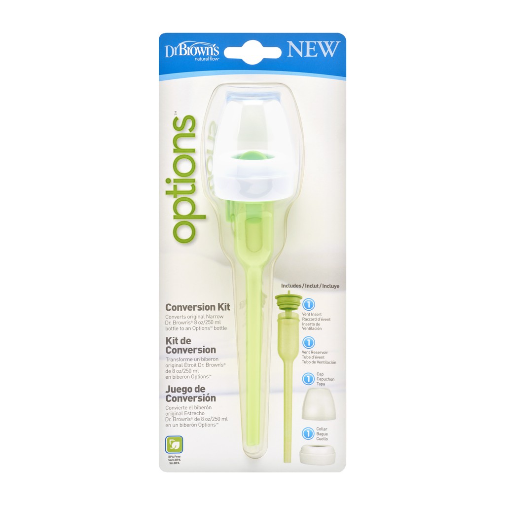 Phụ kiện bình sữa tùy chọn cổ thường 250ml Dr Brown's