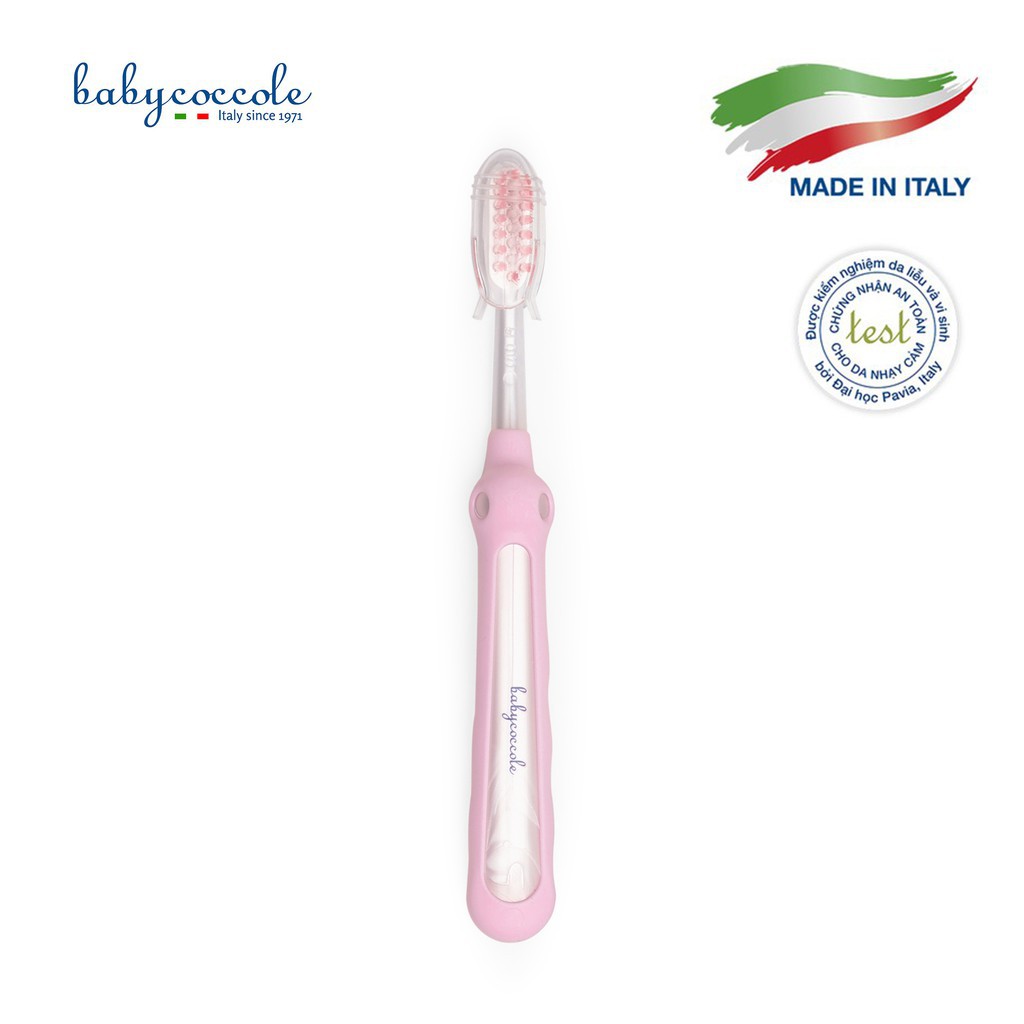 Bàn chải đánh răng BABYCOCCOLE cho bé từ 1-3 tuổi