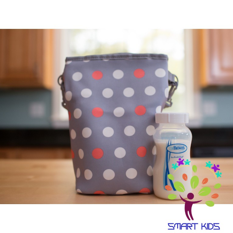 Bộ 2 nắp đậy du lịch cổ rộng Dr Brown's