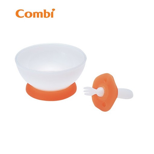 Bộ bát và dĩa tập ăn Combi Nhật Bản