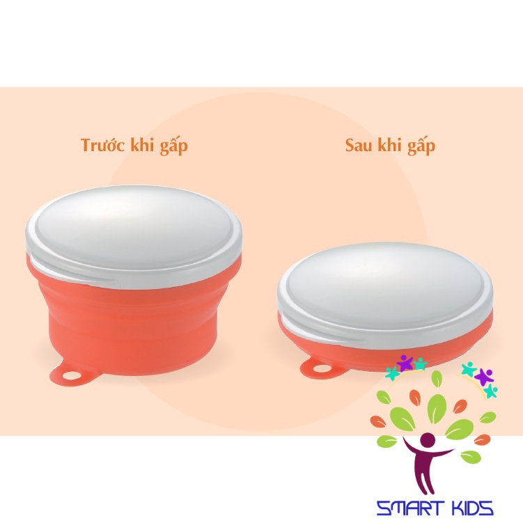 CHÉN ĂN DẶM GẤP GỌN KÈM MUỖNG RICHELL