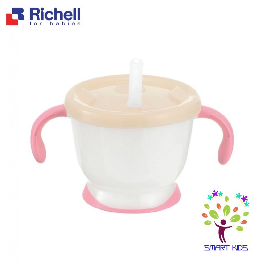 Cốc tập uống 3 giai đoạn Richell Nhật Bản chính hãng
