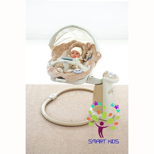 Nôi đưa Graco Sweetpeace Faux Fur
