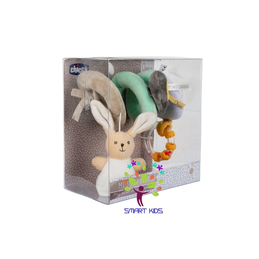 Đồ Chơi Xe Đẩy Thỏ Bông Doudou Chicco