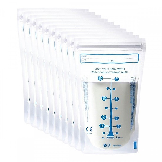 TÚI ĐỰNG SỮA MẸ (TRỮ SỮA MẸ) UNIMOM COMPACT KHÔNG CÓ BPA 210ML