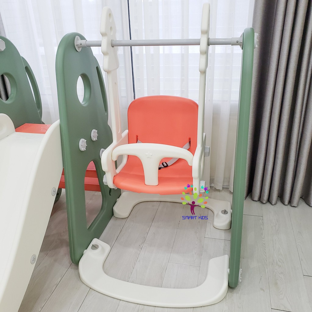 Cầu trượt xích đu bóng rổ Holla 3in1 HL-1069