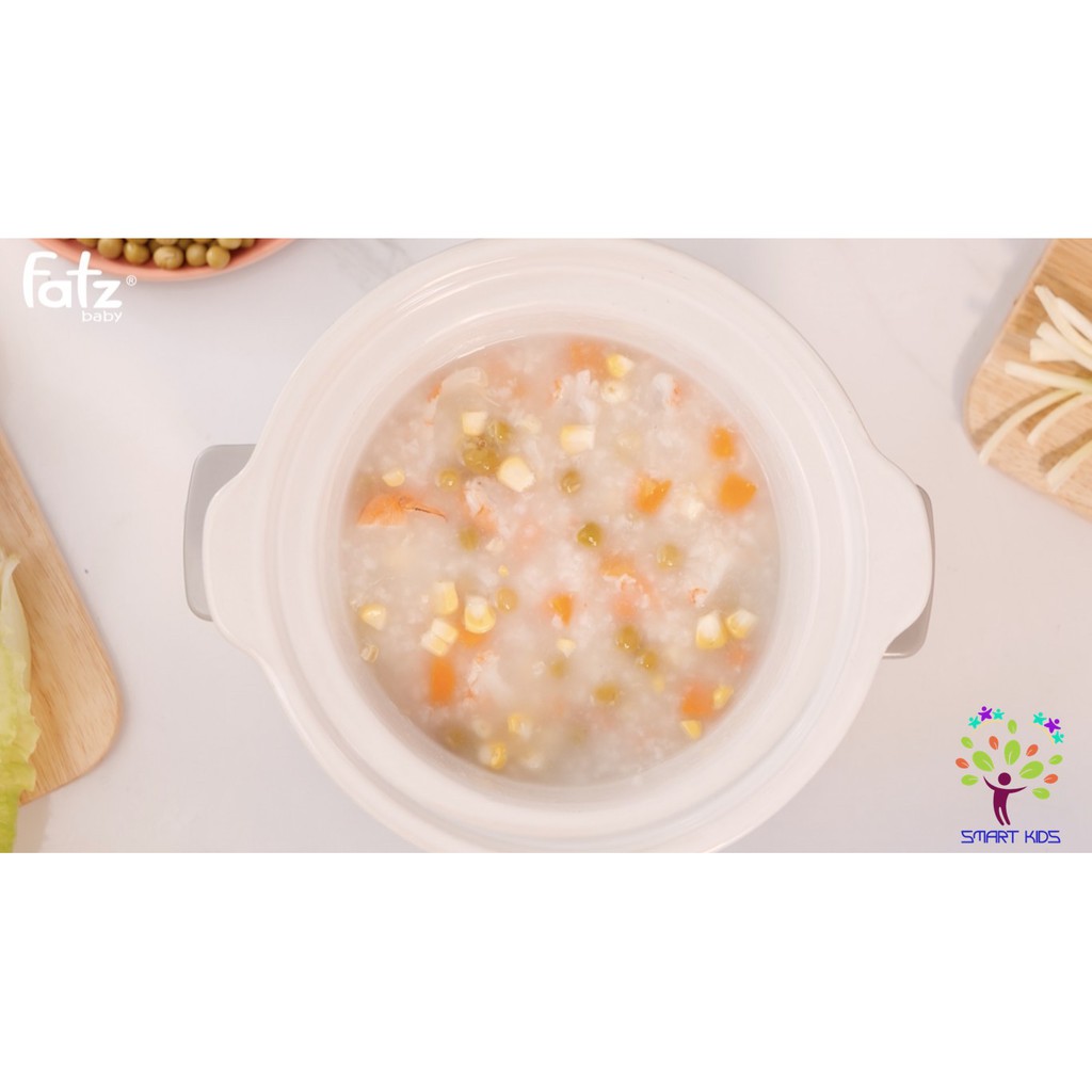 NỒI NẤU CHẬM FATZ BABY - SLOW 1 SLOW 3 - FB9015MH FB9025MH (MÀU TRẮNG)