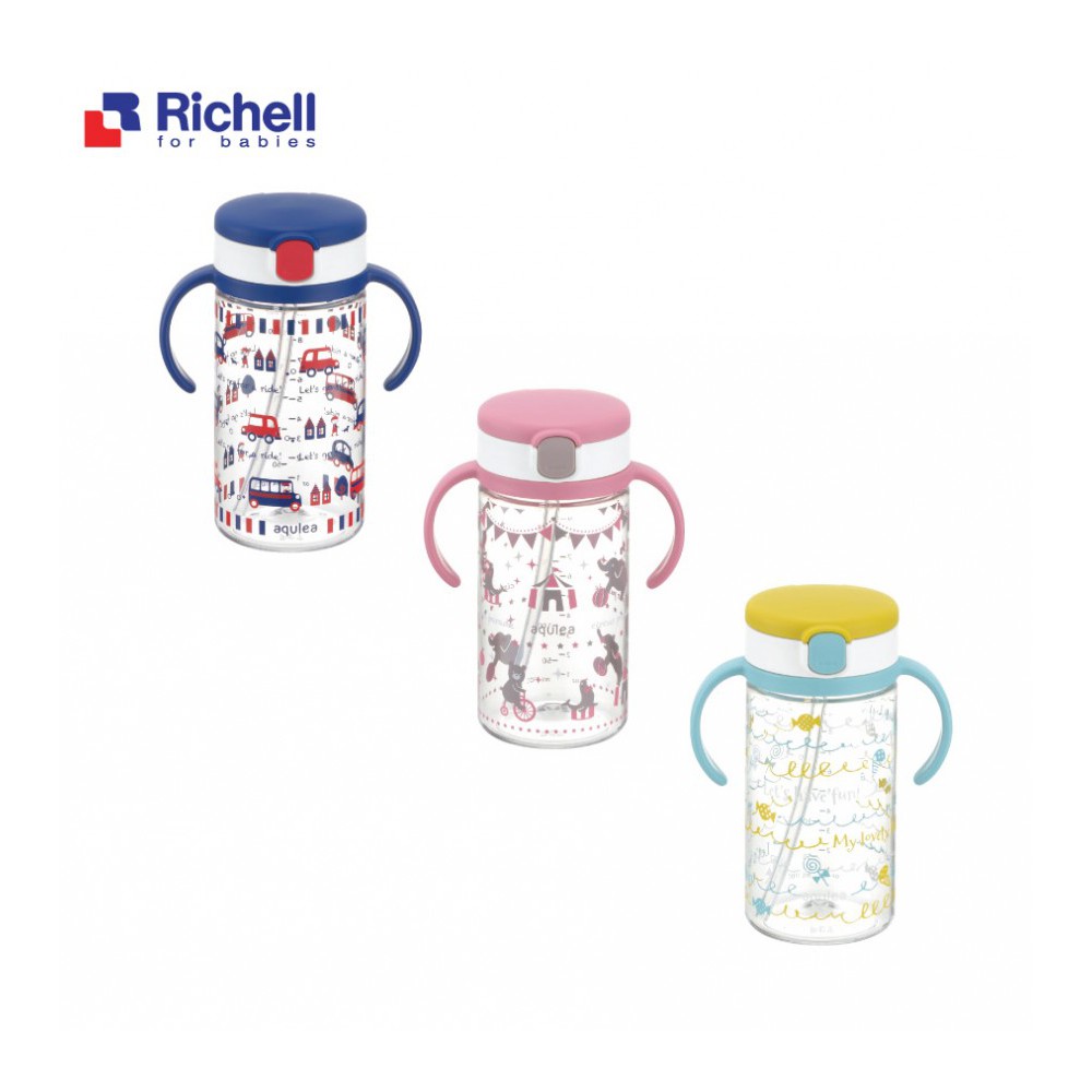 Cốc ống hút RICHELL Nhật Bản Chính hãng