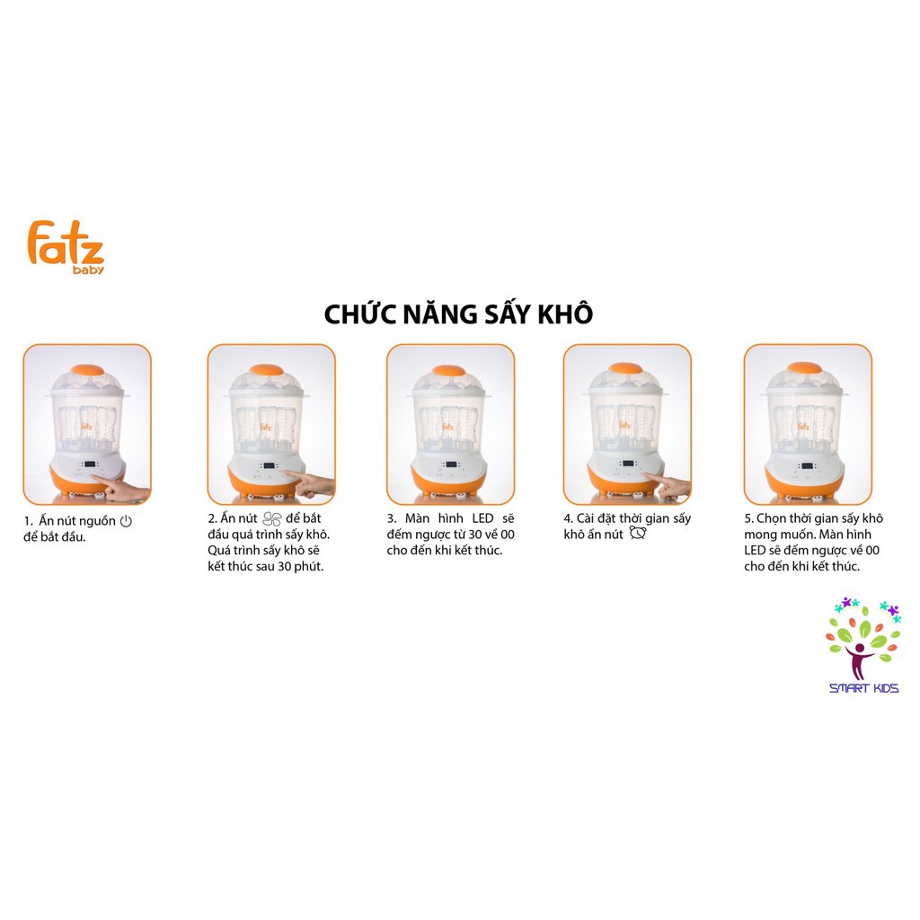 Máy tiệt trùng sấy khô điện tử FATZ BABY FB4908SL