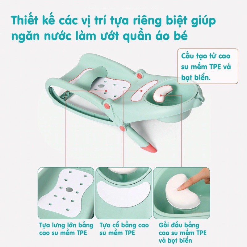 Ghế Gội Đầu Gấp Gọn Holla HL-0382