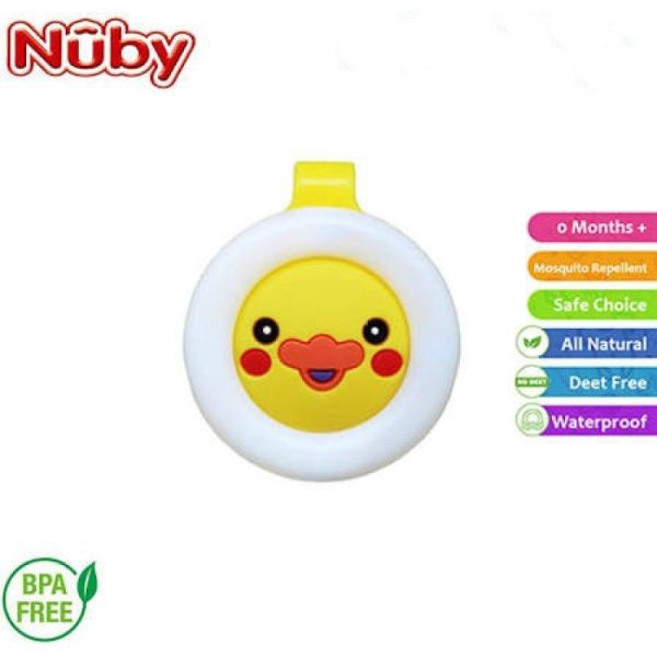 Huy Hiệu Chống Muỗi NUBY (100% Tinh Dầu Xả)
