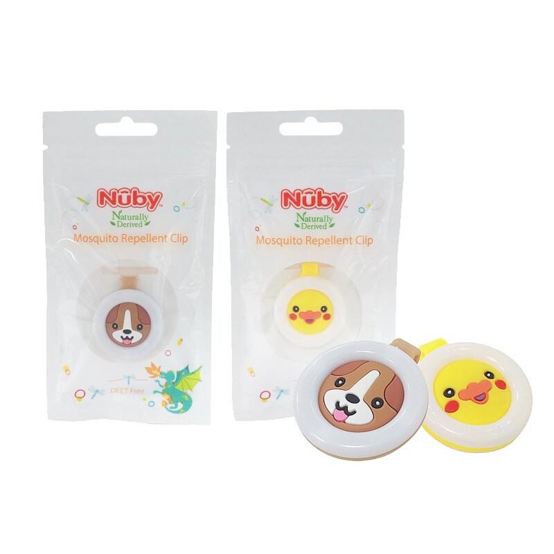 Huy Hiệu Chống Muỗi NUBY (100% Tinh Dầu Xả)