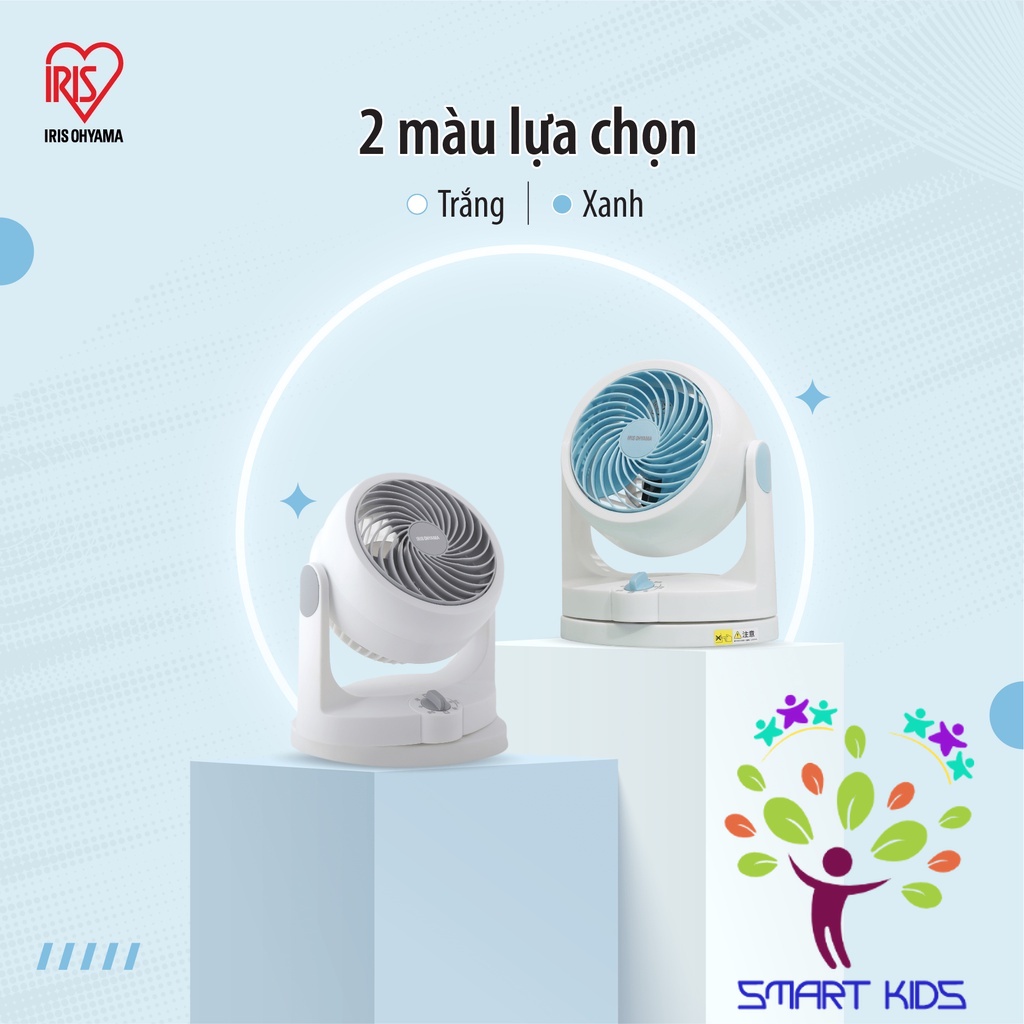 Quạt đối lưu không khí Iris Ohyama PCF-HD15C Quạt điện thông minh giúp tuần hoàn không khí, ổn định nhiệt độ phòng