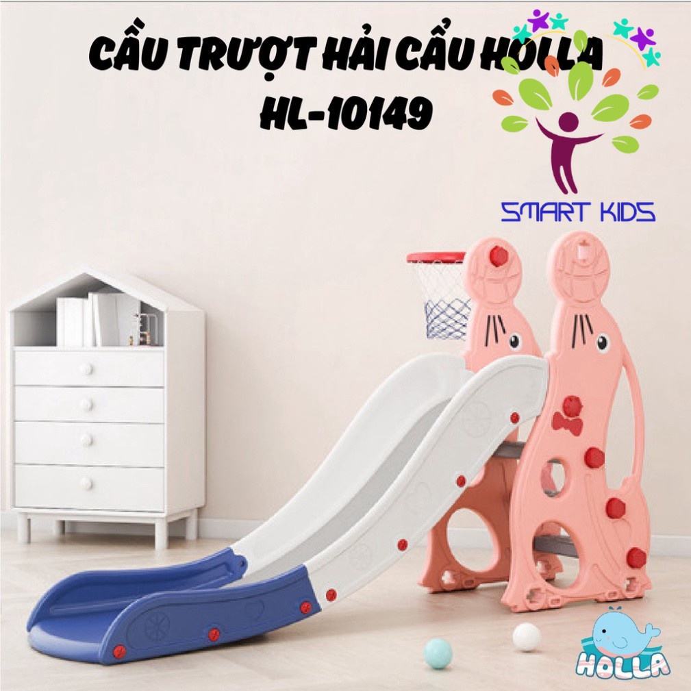 Cầu trượt đơn Hải Cẩu Holla HL-10149 2022