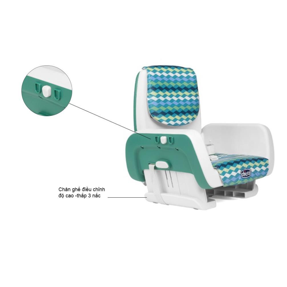 Ghế Ăn Chicco Mode Sóng Xanh (CHÍNH HÃNG)